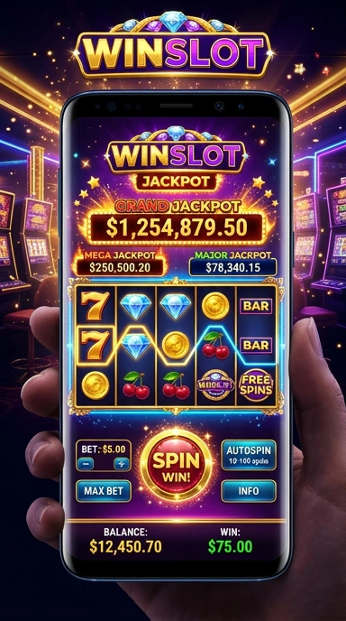 Galeri pratinjau visual winslot build APK resmi terbaru